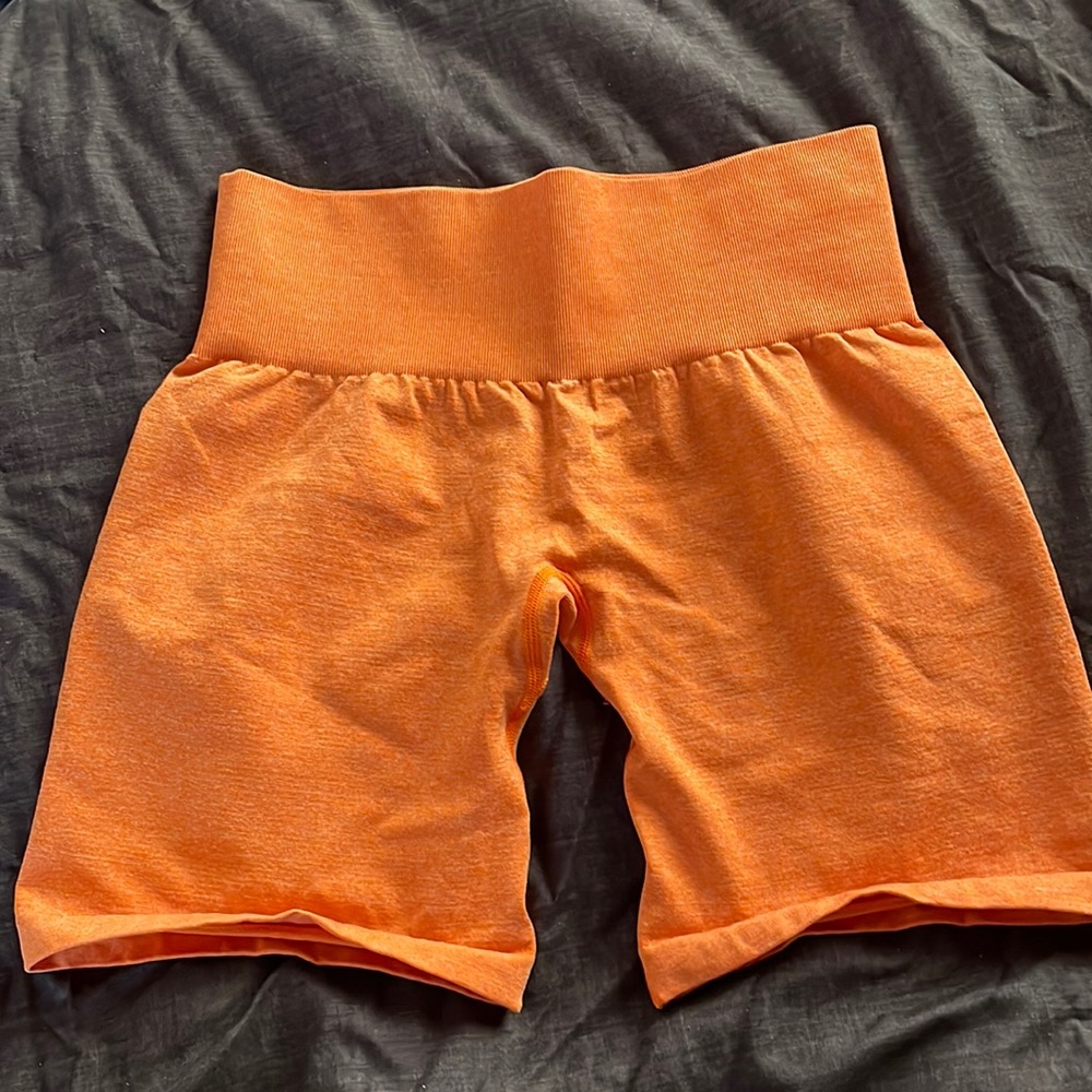 NVGTN Burt Orange Pro Shorts